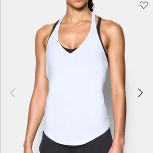 Brand new white under armour tank top